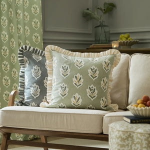 Sessile Leaf Ruffle Cushion view 1