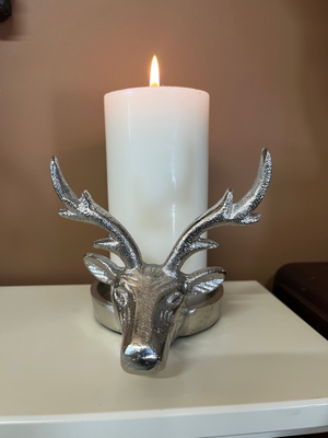 Stag Head Candle Holder view 1