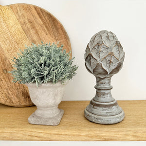 Decorative Wooden Artichoke view 1
