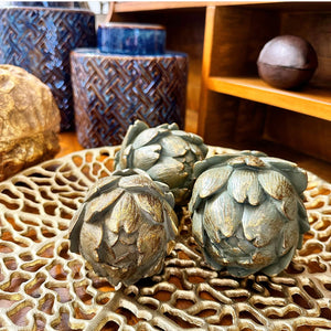 Antique Bronze Artichoke view 3
