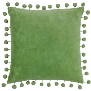 Velvet Pompom Cushion view 5