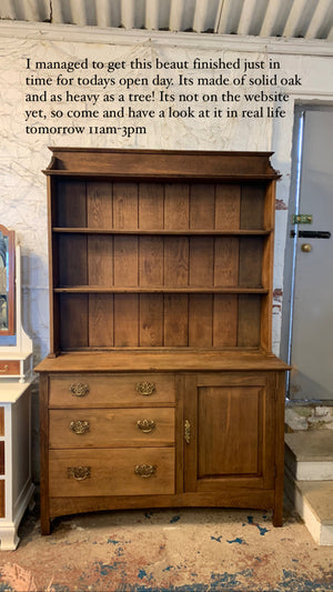 Antique Oak Dresser view 4