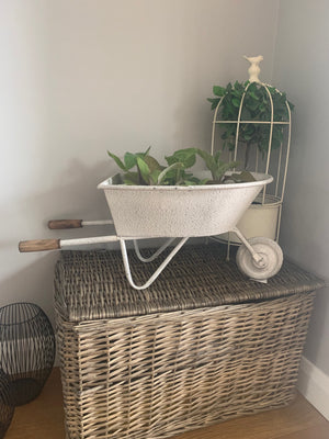 Wheelbarrow Planter view 3