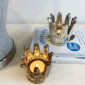 Crown Tealight Candle Holder view 4