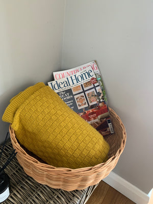 Round Wicker Basket view 2