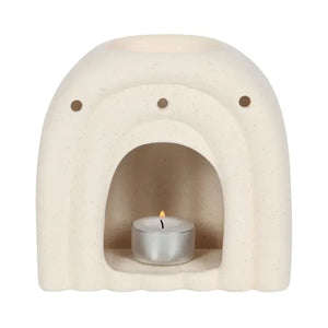Cream Arch Wax/Oil Burner view 2