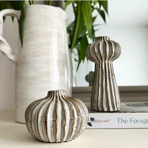 Glazed Ridged Candlestick view 6