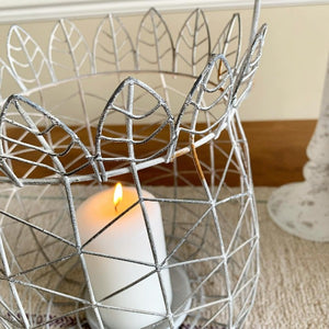 Large Wire Candle Holder view 4