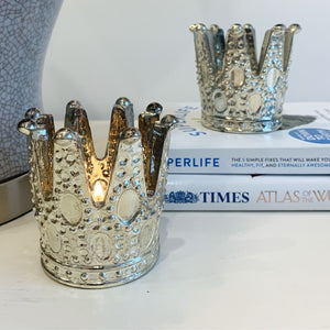 Crown Tealight Candle Holder view 3