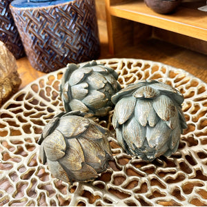Antique Bronze Artichoke view 4