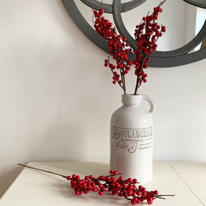 Red Berry Spray view 1