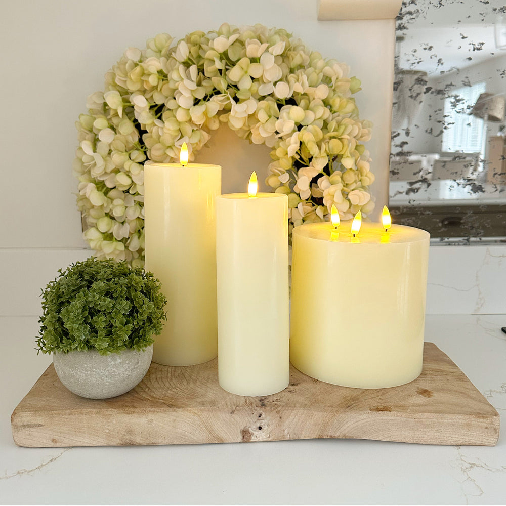 LED Real Wax Candle