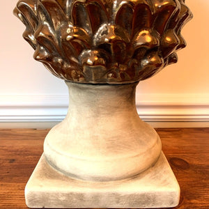 Large Bronze & Cement Acorn view 5