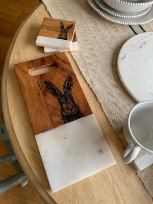 Hare Serving Platter view 4