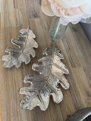 Oak Leaf Trinket Dish - Set of 2 view 4