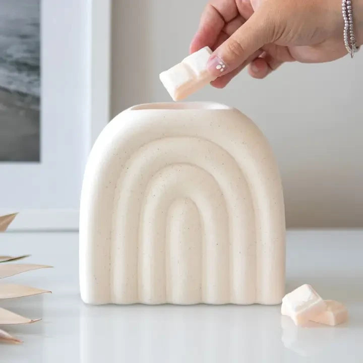 Cream Arch Wax/Oil Burner