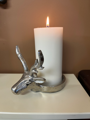 Stag Head Candle Holder view 2