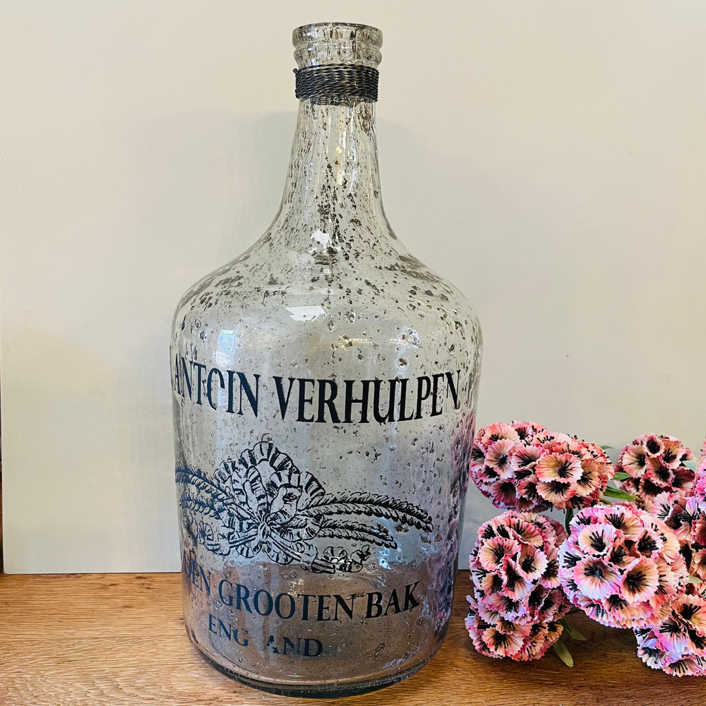 Large French Decorative Bottle