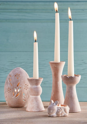 Terracotta Anarkoloi Candle Holder view 3