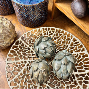 Antique Bronze Artichoke view 2