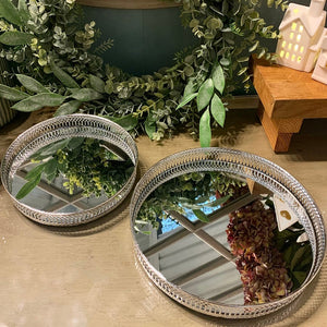 Mirrored Display Tray Set view 2