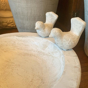 Round Stone Bird Bath view 3