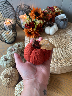 Knitted Pumpkins view 3