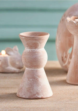 Terracotta Anarkoloi Candle Holder view 2
