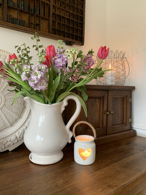 Heart Tealight Lantern view 4