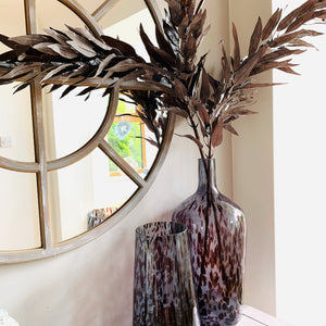 Black Dapple Bottle Vase view 3