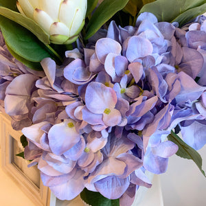 Lilac Hydrangea Stem view 5
