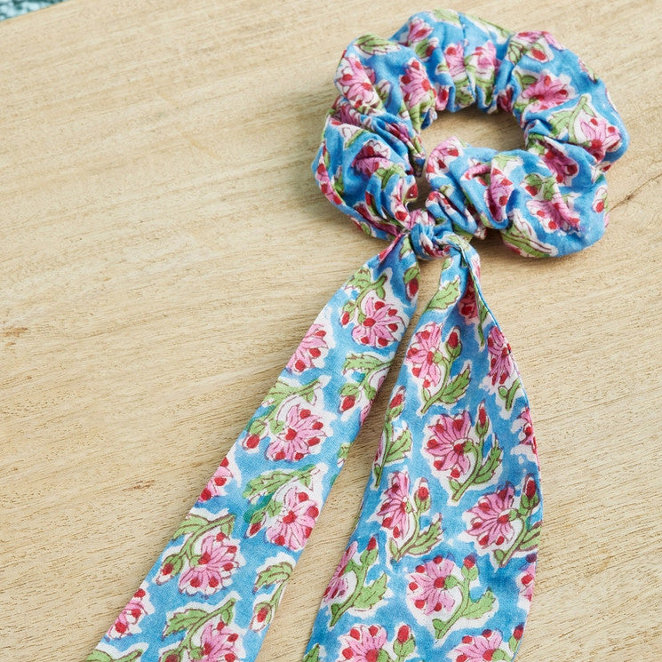 Taruni Block Print Hair Scrunchie