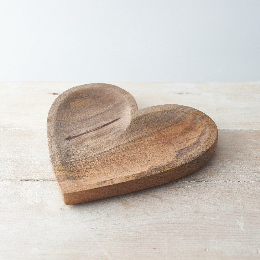 Natural Wooden Heart