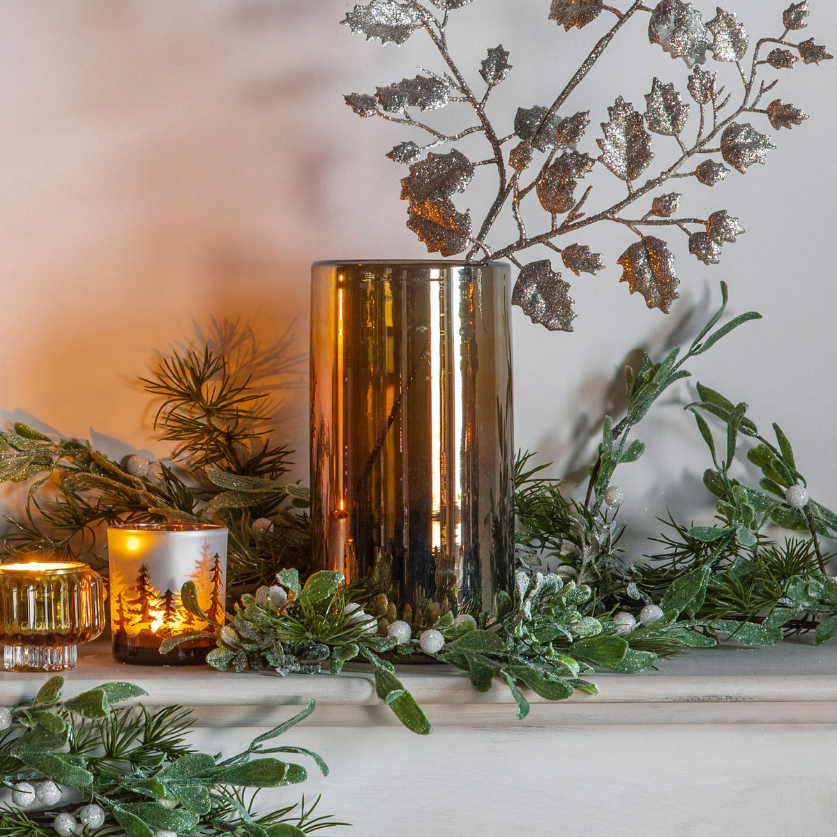 Olive & Berry Candle Ring