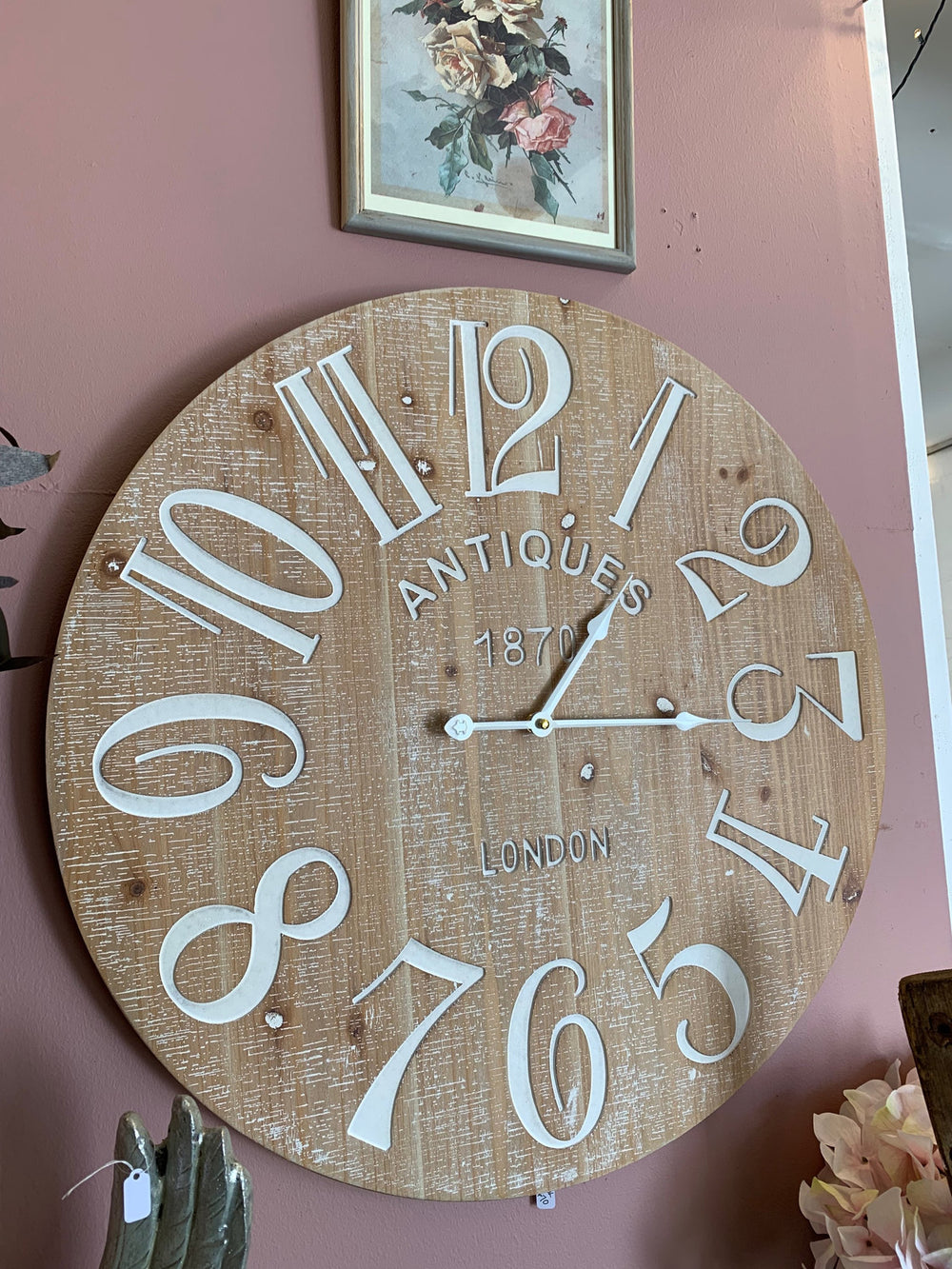 Wooden Wall Clock