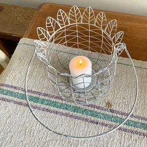 Large Wire Candle Holder view 5