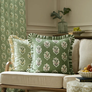Sessile Leaf Ruffle Cushion view 6