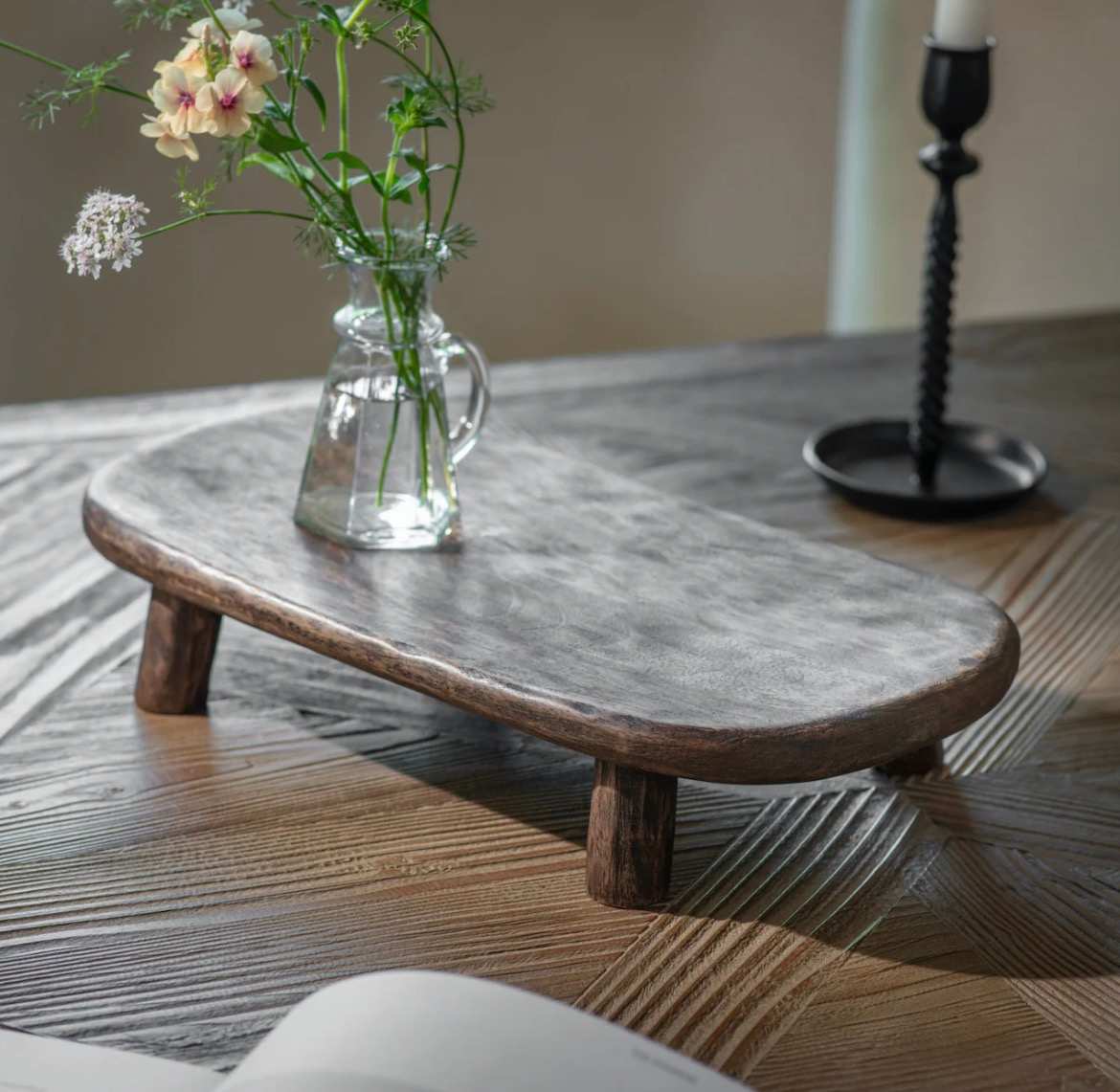 Abbey Wooden Serving Stand