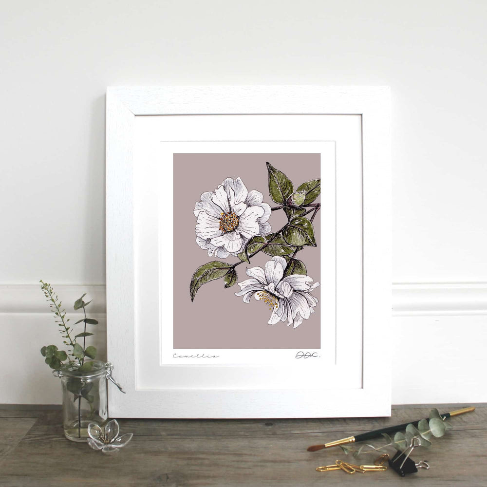 Camellia Print