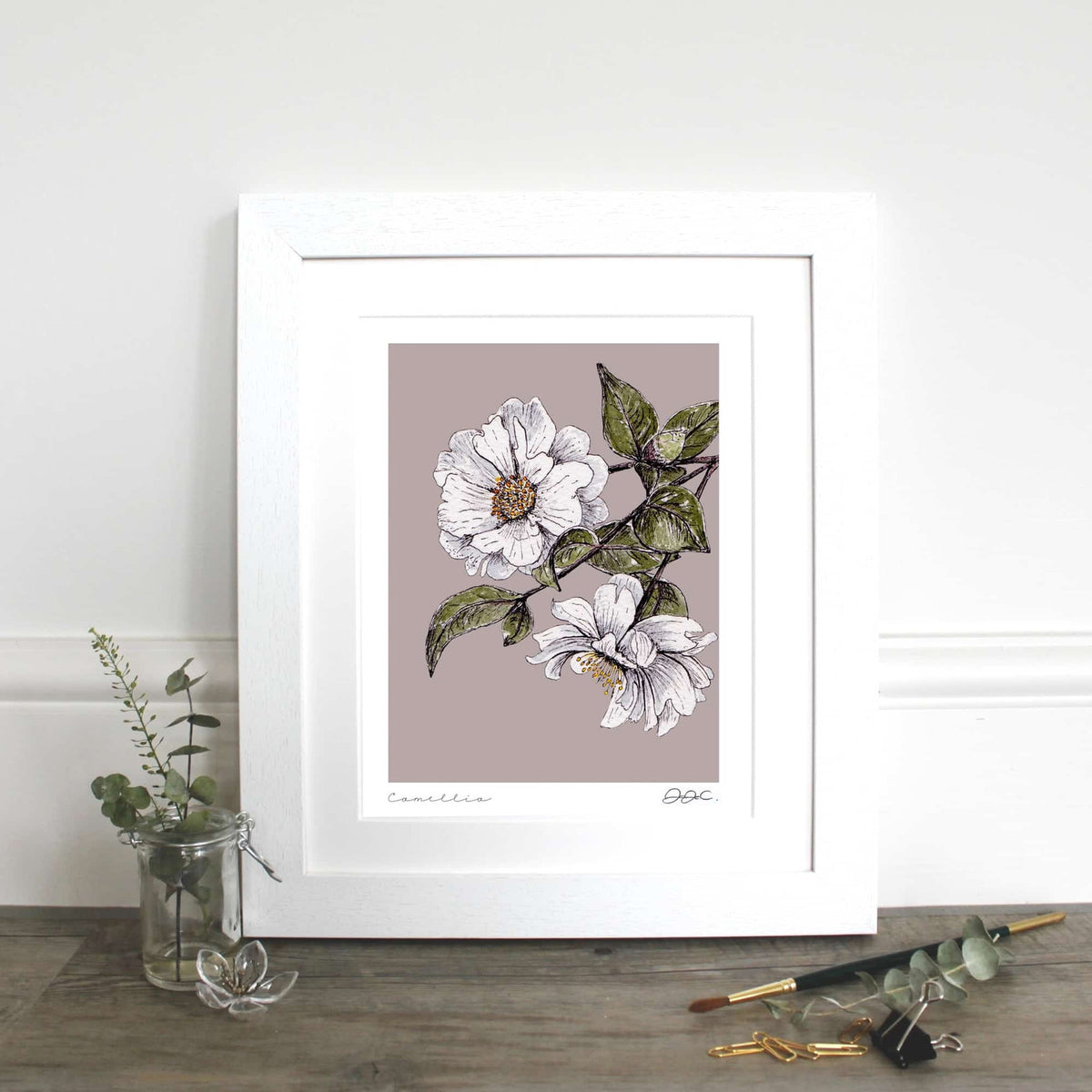 Camellia Print