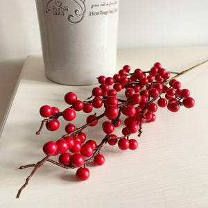 Red Berry Spray view 5