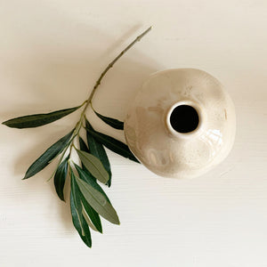 Oatmeal Dimple Vase view 6