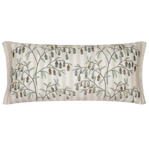 Embroidered Fuchsia Cushion - Rectangular view 7