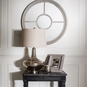 Large Grey Portal Mirror view 5