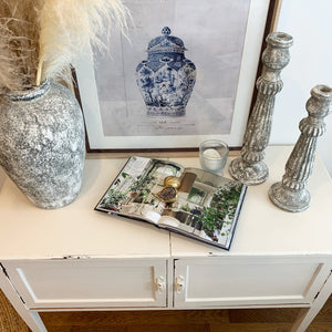 Grey Stone Candlestick view 3
