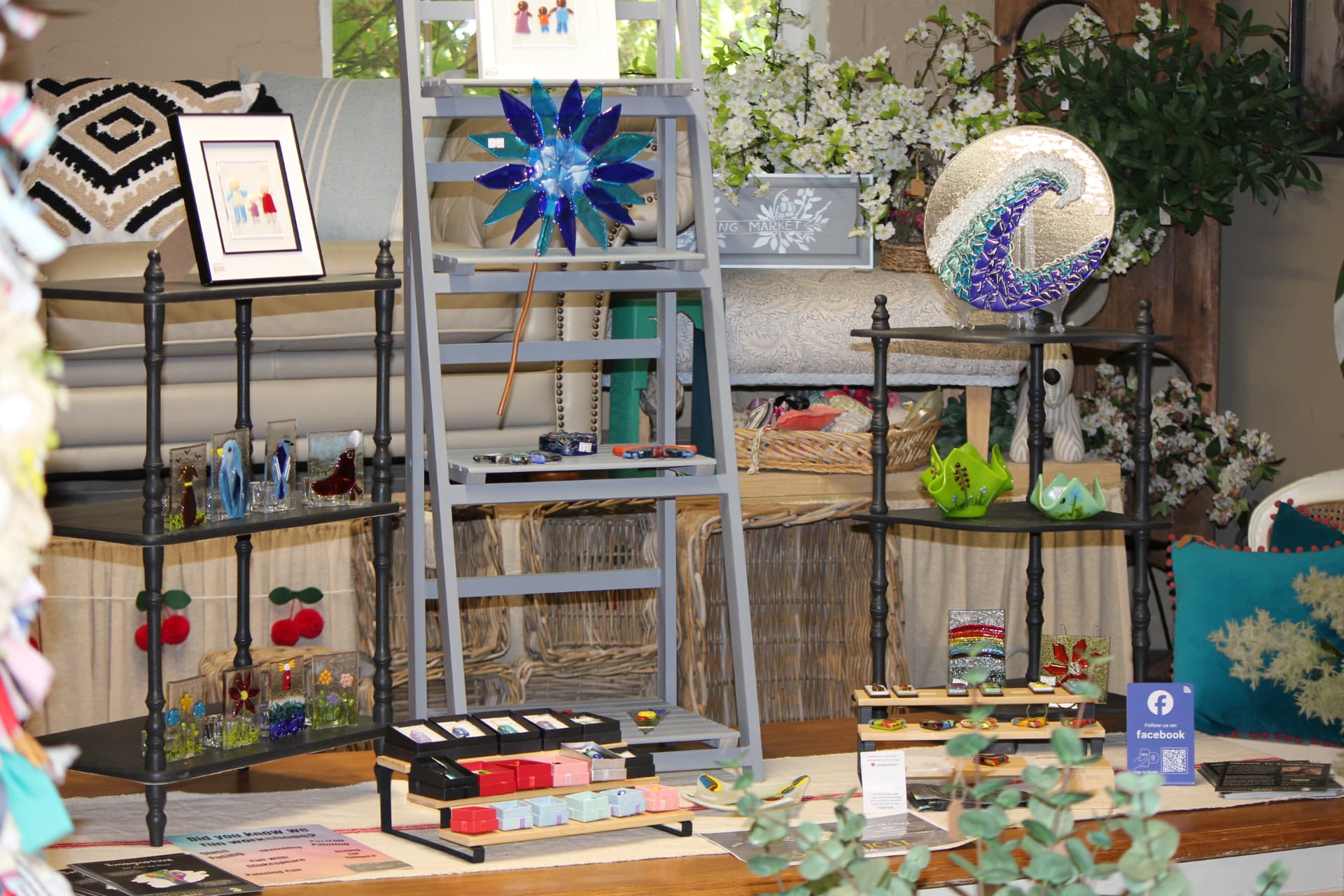 Fused glass artwork and gifts from Brickshed Studios